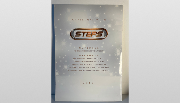 Christmas With Steps tour programme